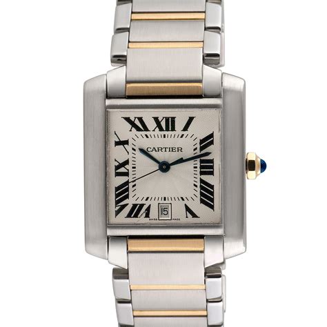 cartier tank francaise pre owned|cartier tank francaise midsize price.